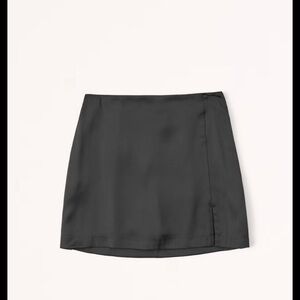 Abercrombie black mini skirt NYT